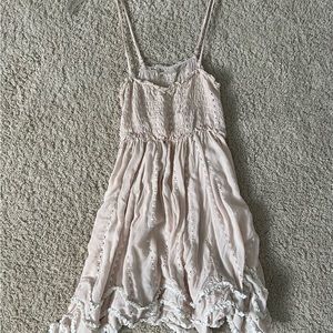 Free people intimate BOHO Dress - Blush baby pink XS